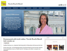 Tablet Screenshot of nicole-bracht-bendt.de